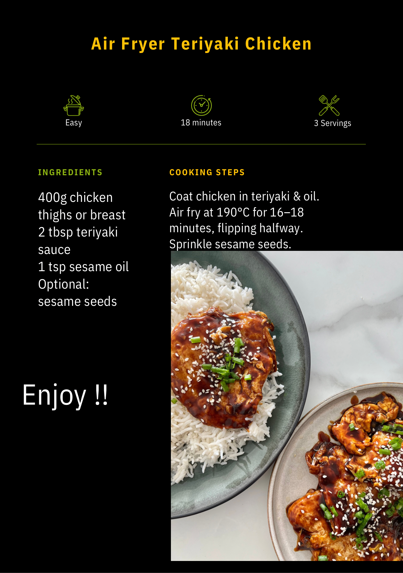DIGITARA
Air Fryer Chicken Collection
15 Easy & Crispy Recipes